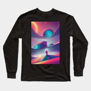 Dreams Of Outer Space Long Sleeve T-Shirt